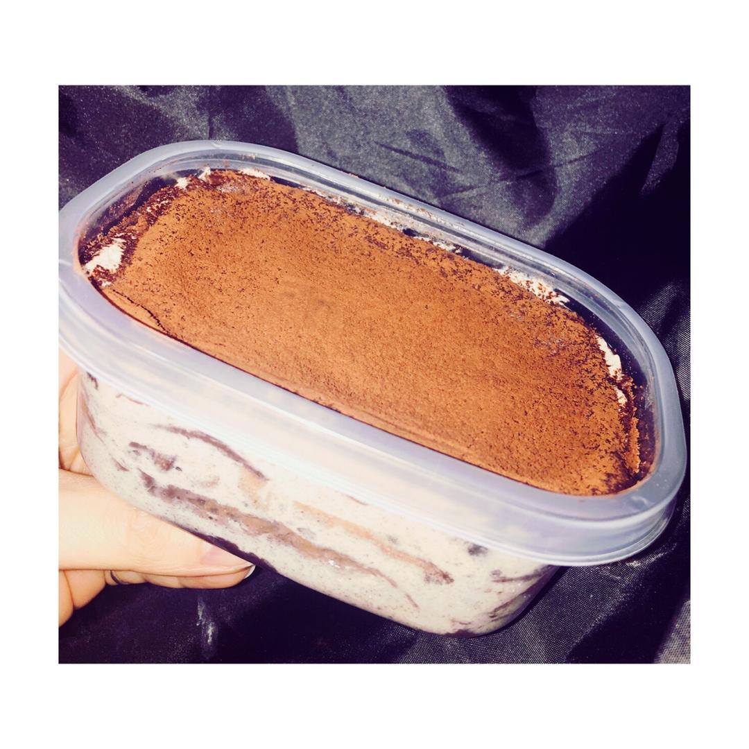 奥利奥咸奶油可可盒子蛋糕