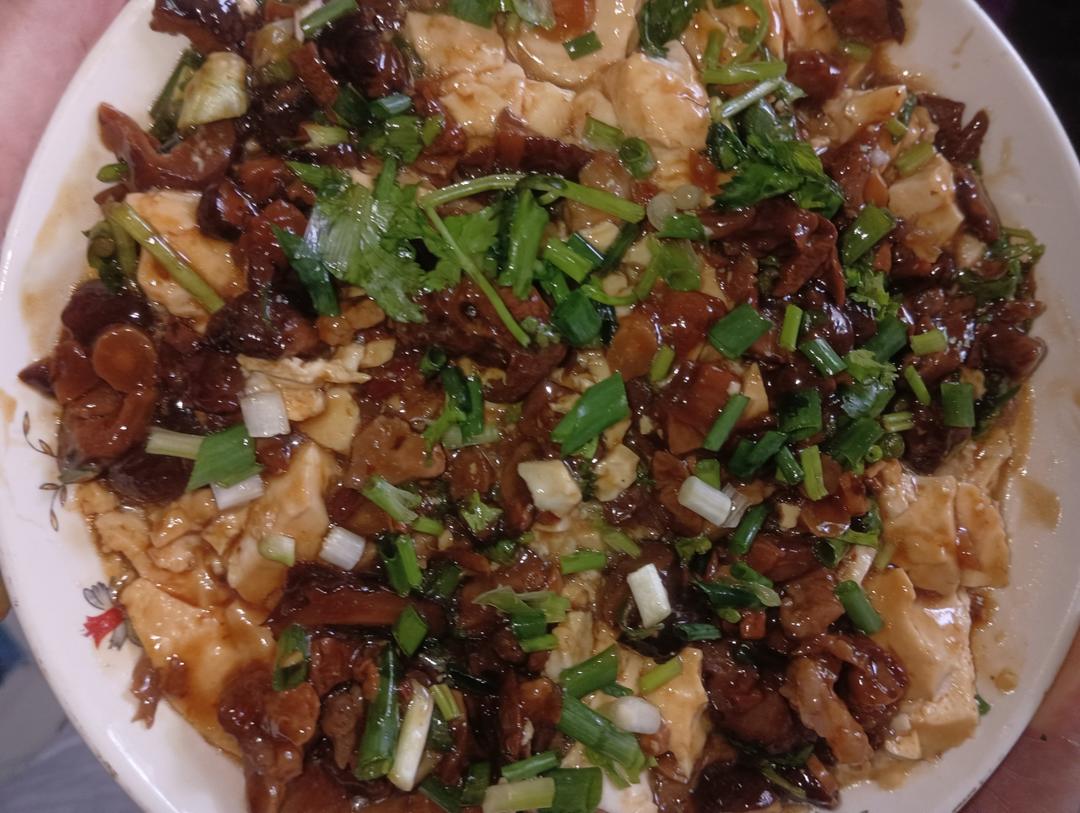 鸡蛋抱豆腐