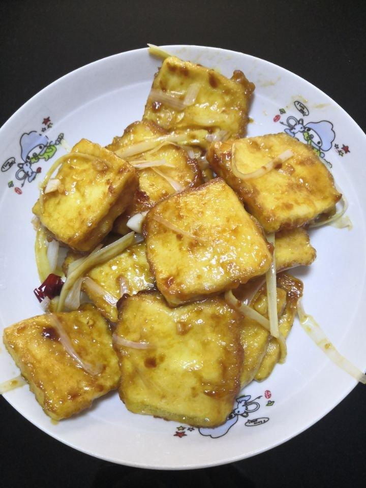无敌好吃的香煎豆腐