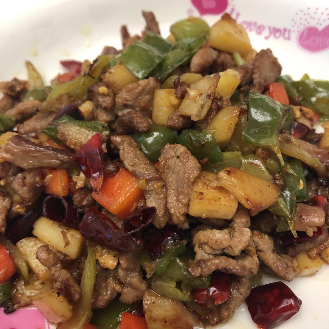 小炒牛肉