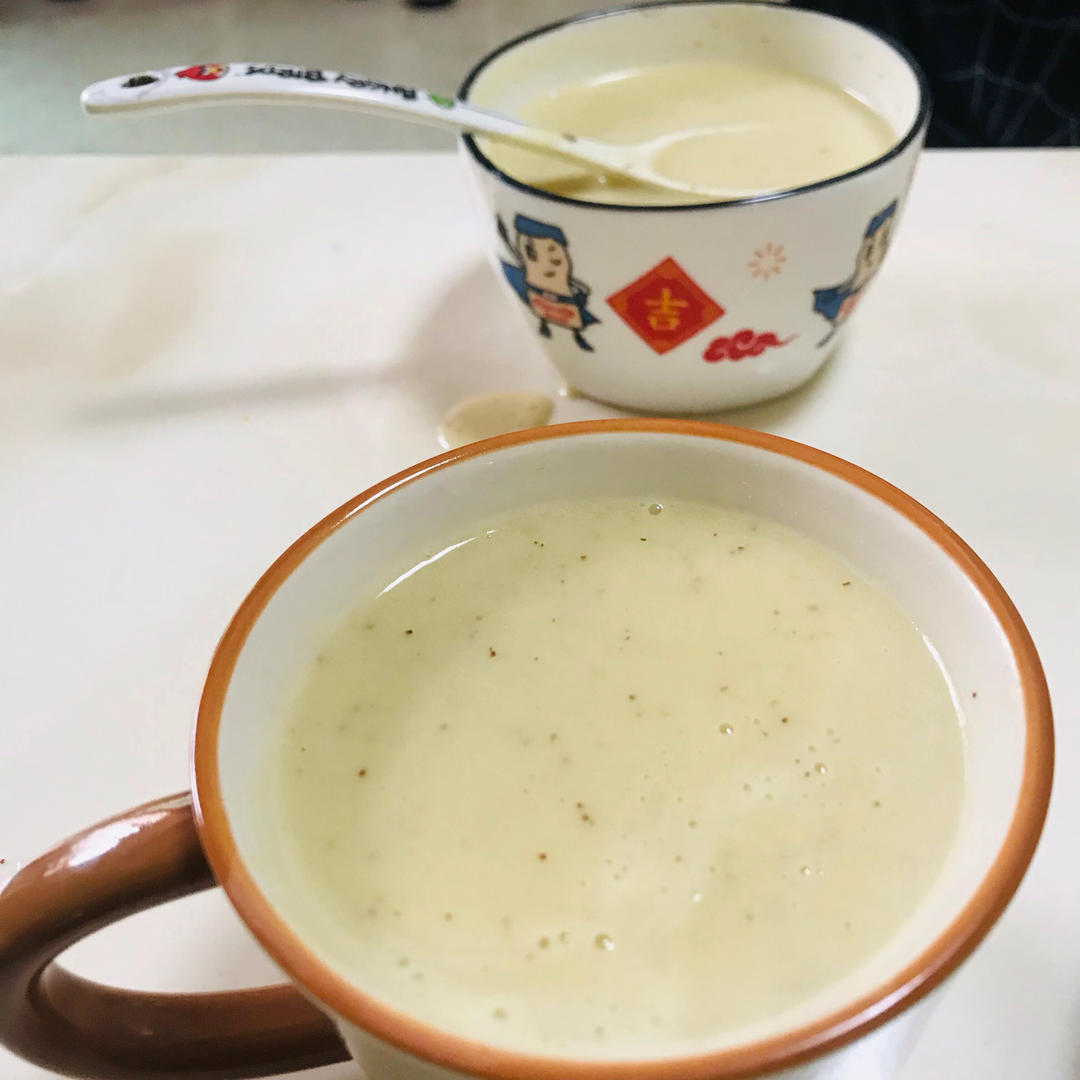 小米山药苹果红枣豆浆