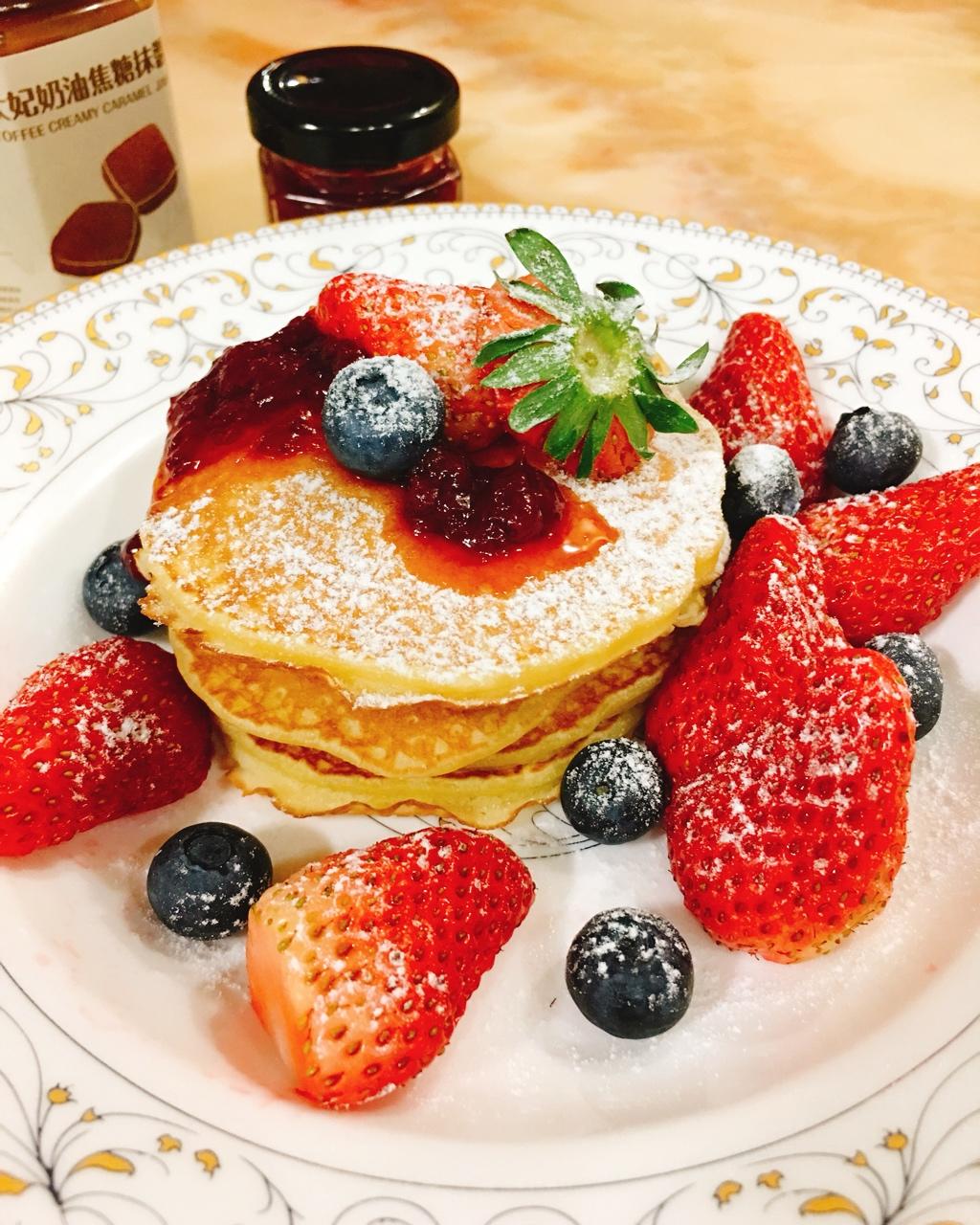 简单快手的软香松饼