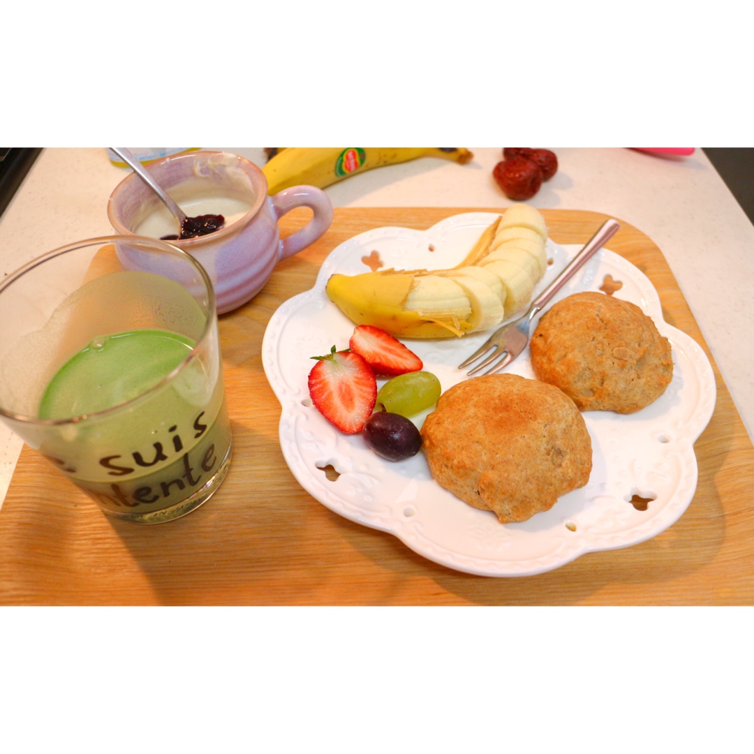 朴素的椰子油咸司康<Coconut Oil Biscuits>