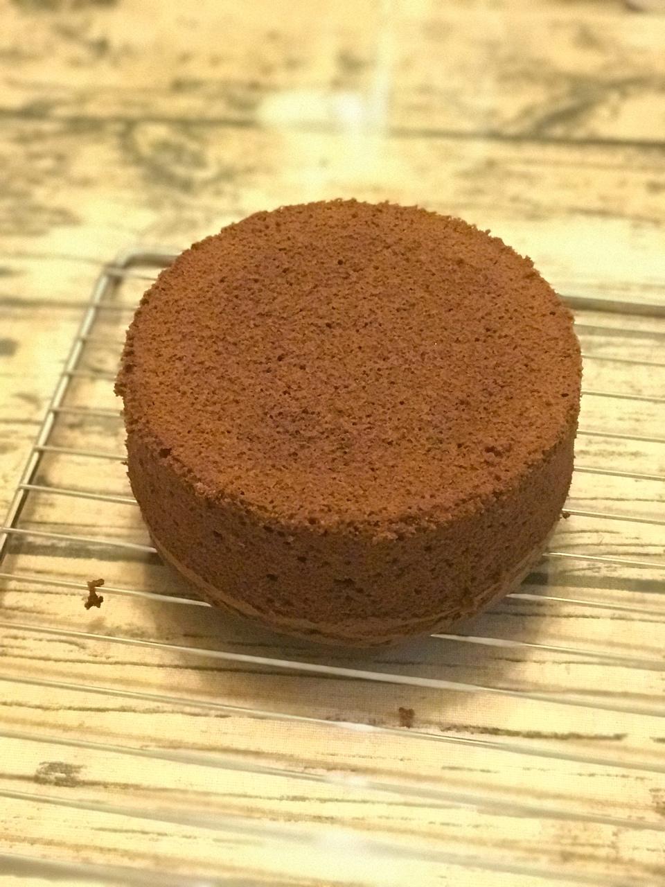 巧克力戚风蛋糕