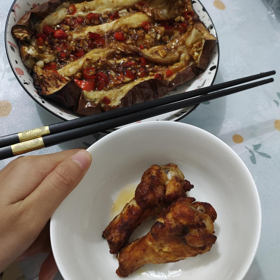 姐妹们，减肥也要多吃肉！空气炸锅版奥尔良蜜汁烤翅根来啦！