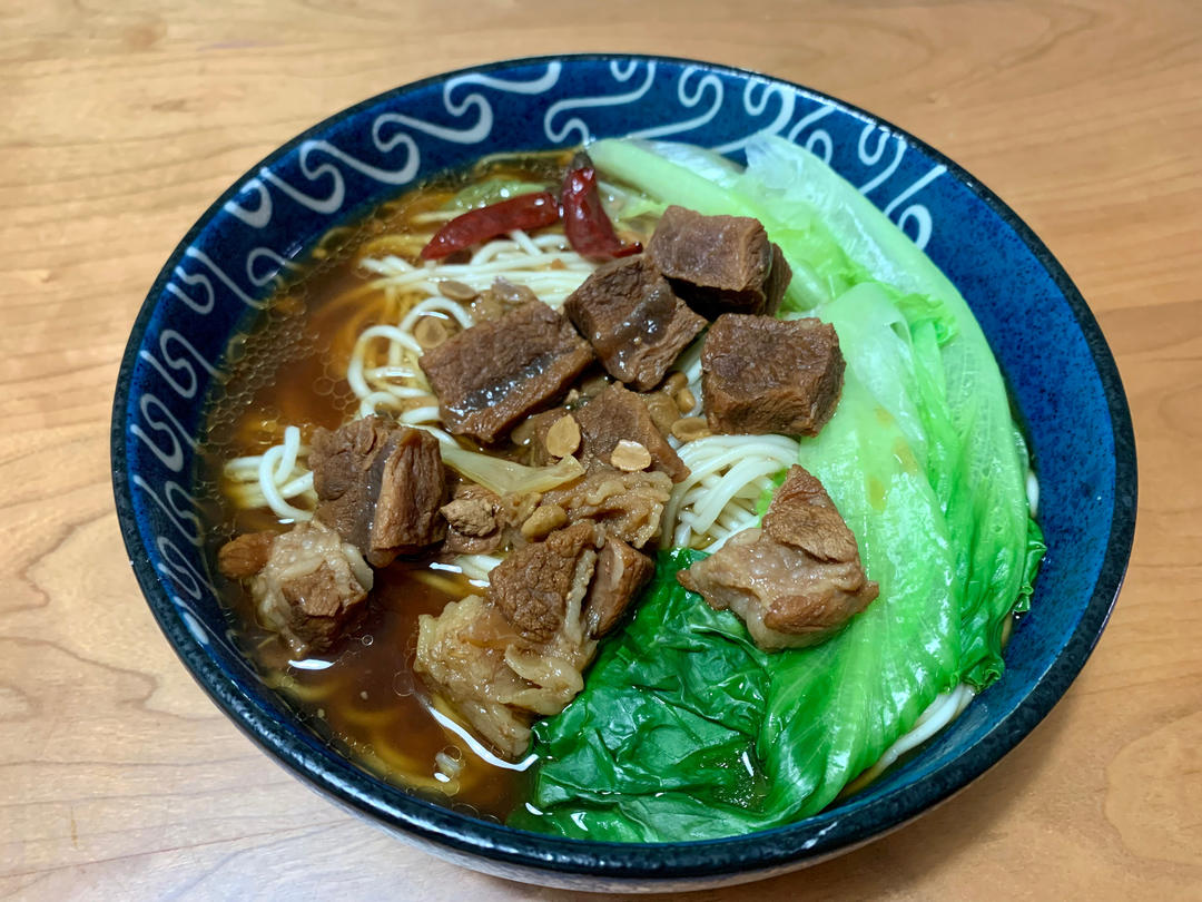 珍藏版卤牛腱炖牛腩（自留）