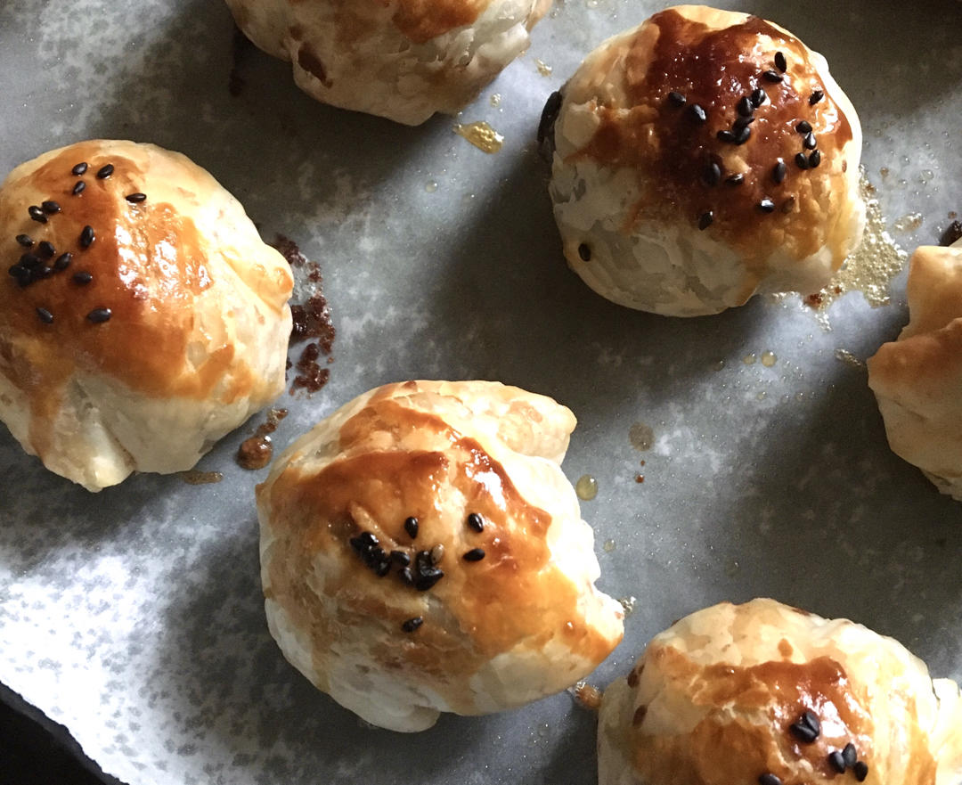 手抓饼版蛋黄酥