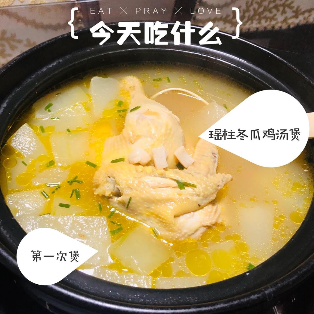 冬瓜炖鸡汤
