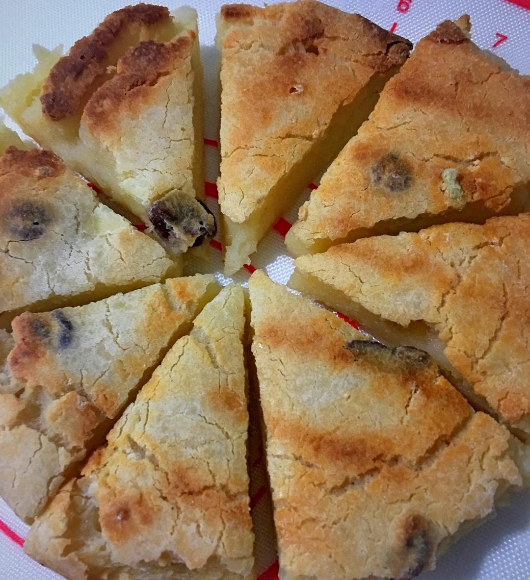 外脆里糯的烤年糕