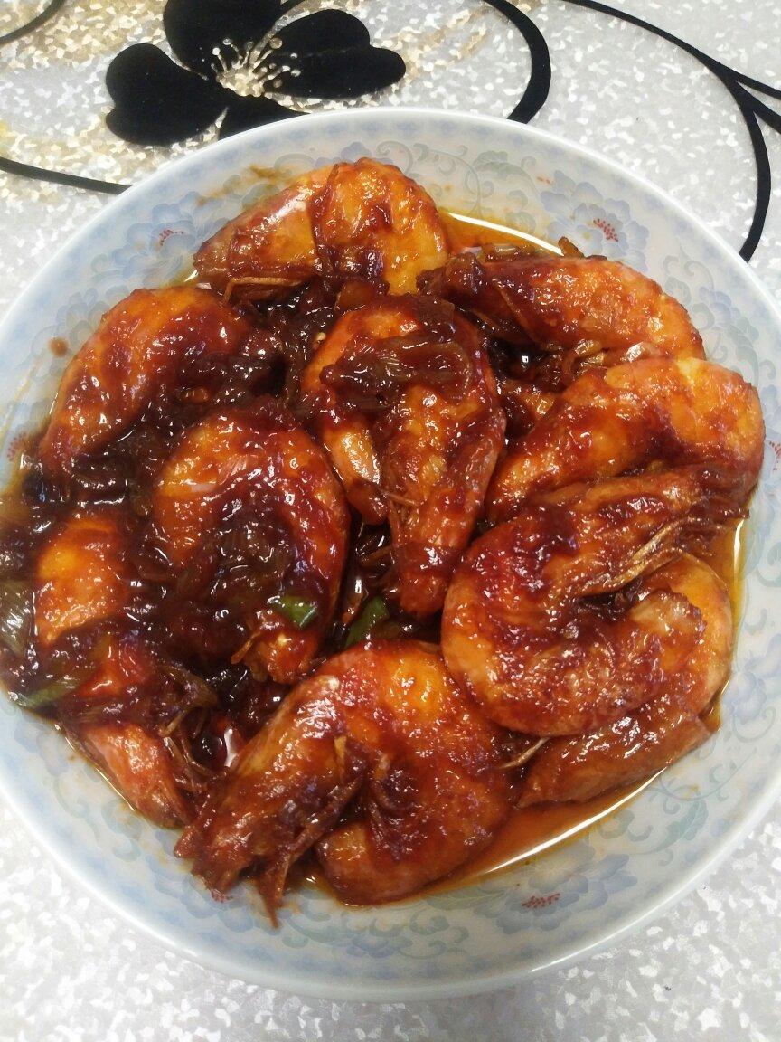 油焖大虾