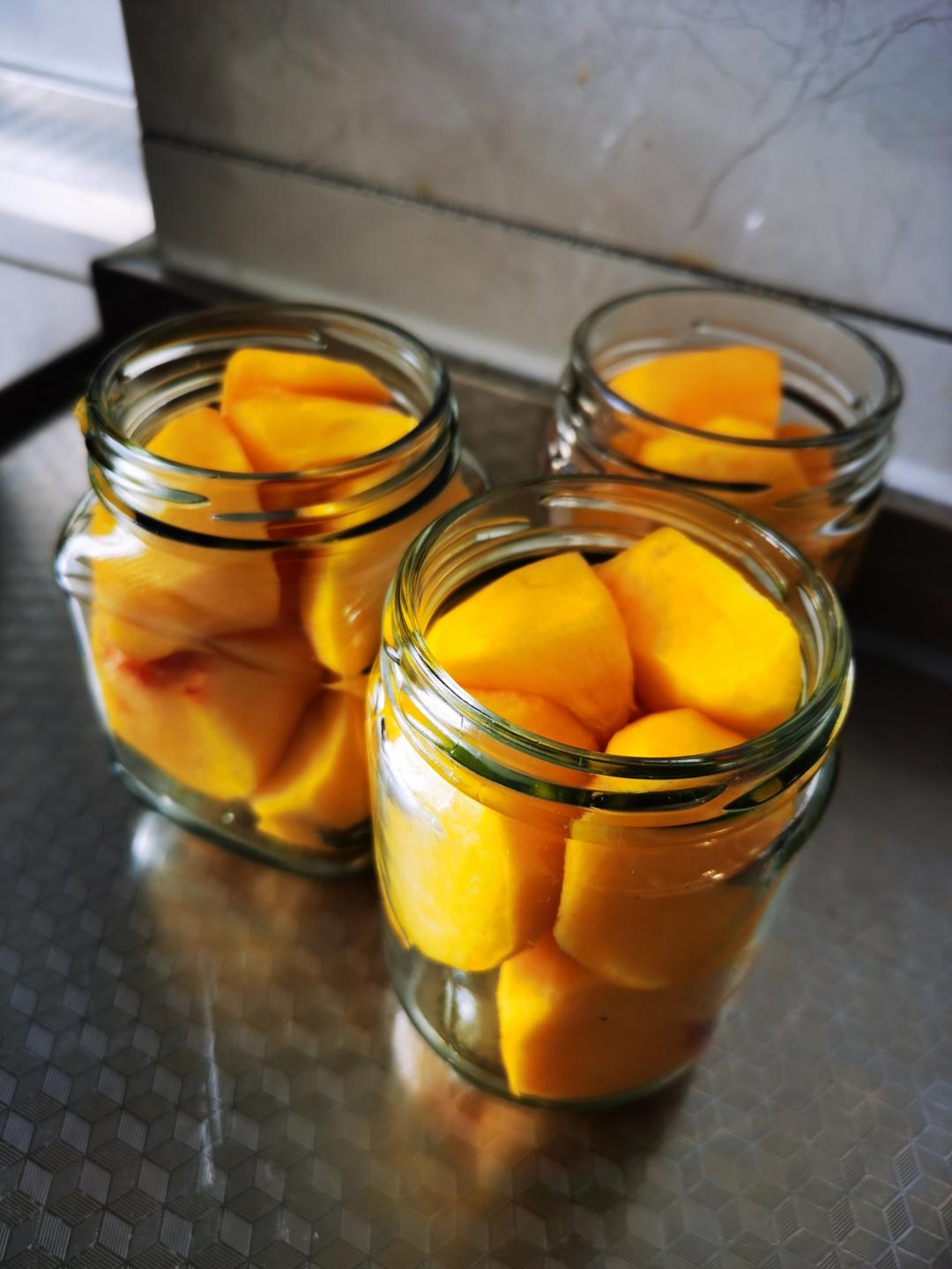 自制桃子罐头