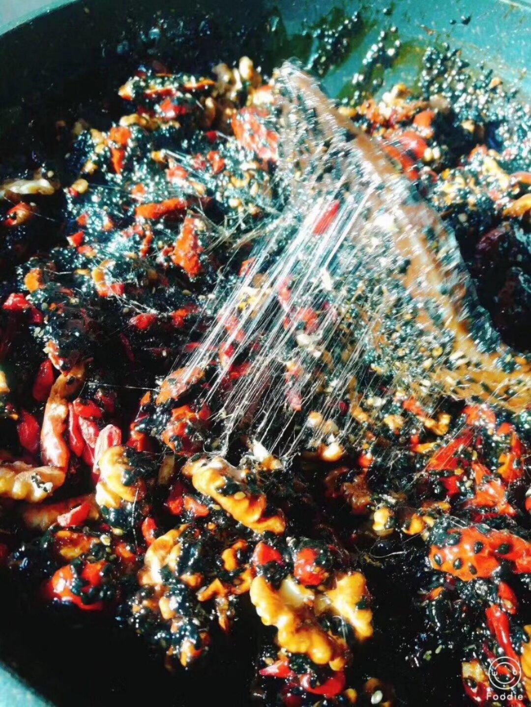 芝麻核桃营养糕～不放阿胶