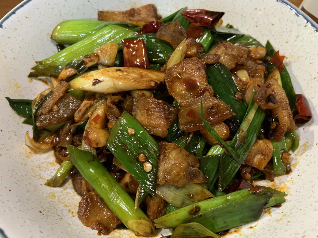 蒜苗回锅肉