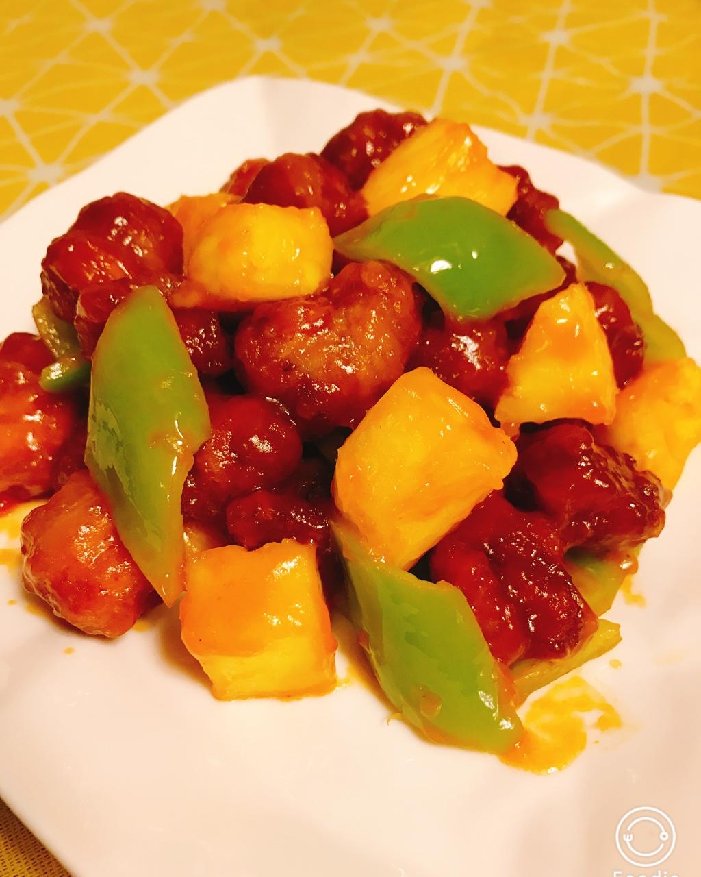 【中餐厅】张亮版菠萝咕咾肉