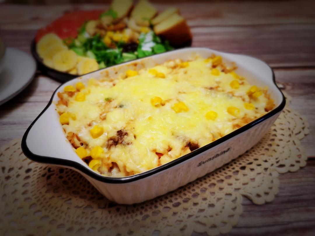 番茄鸡肉浓情焗饭【两人份】