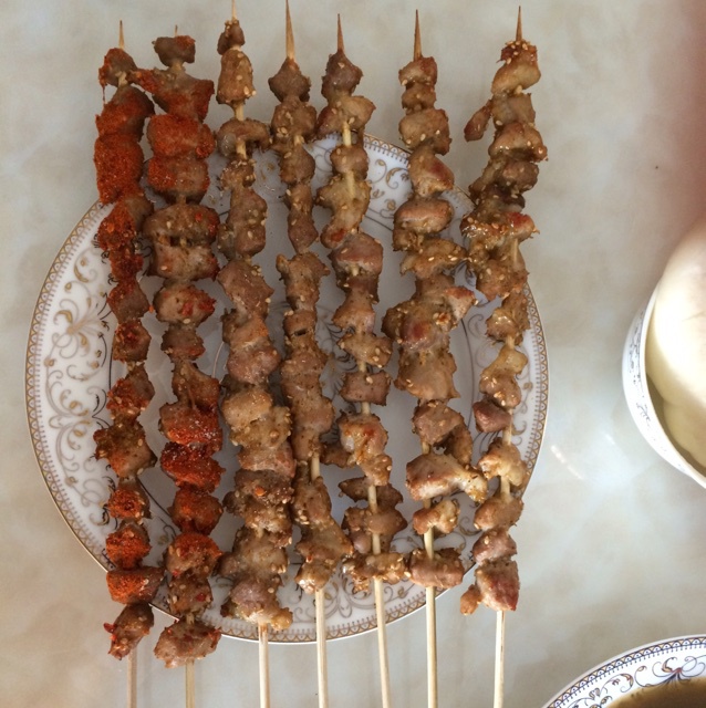 烤箱猪肉串
