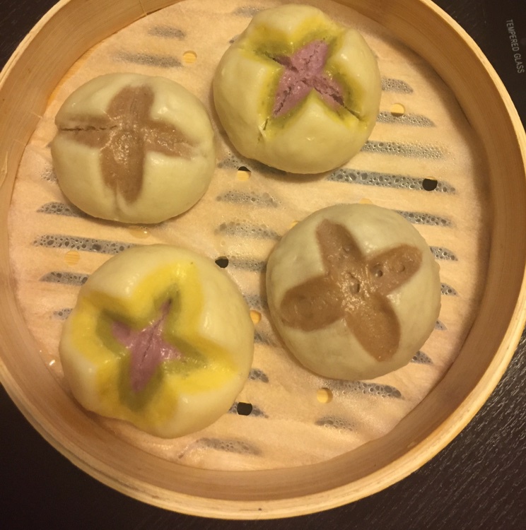 紫薯开花馒头
