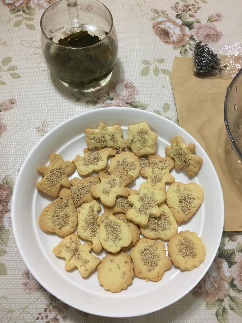 卡通黄油饼干