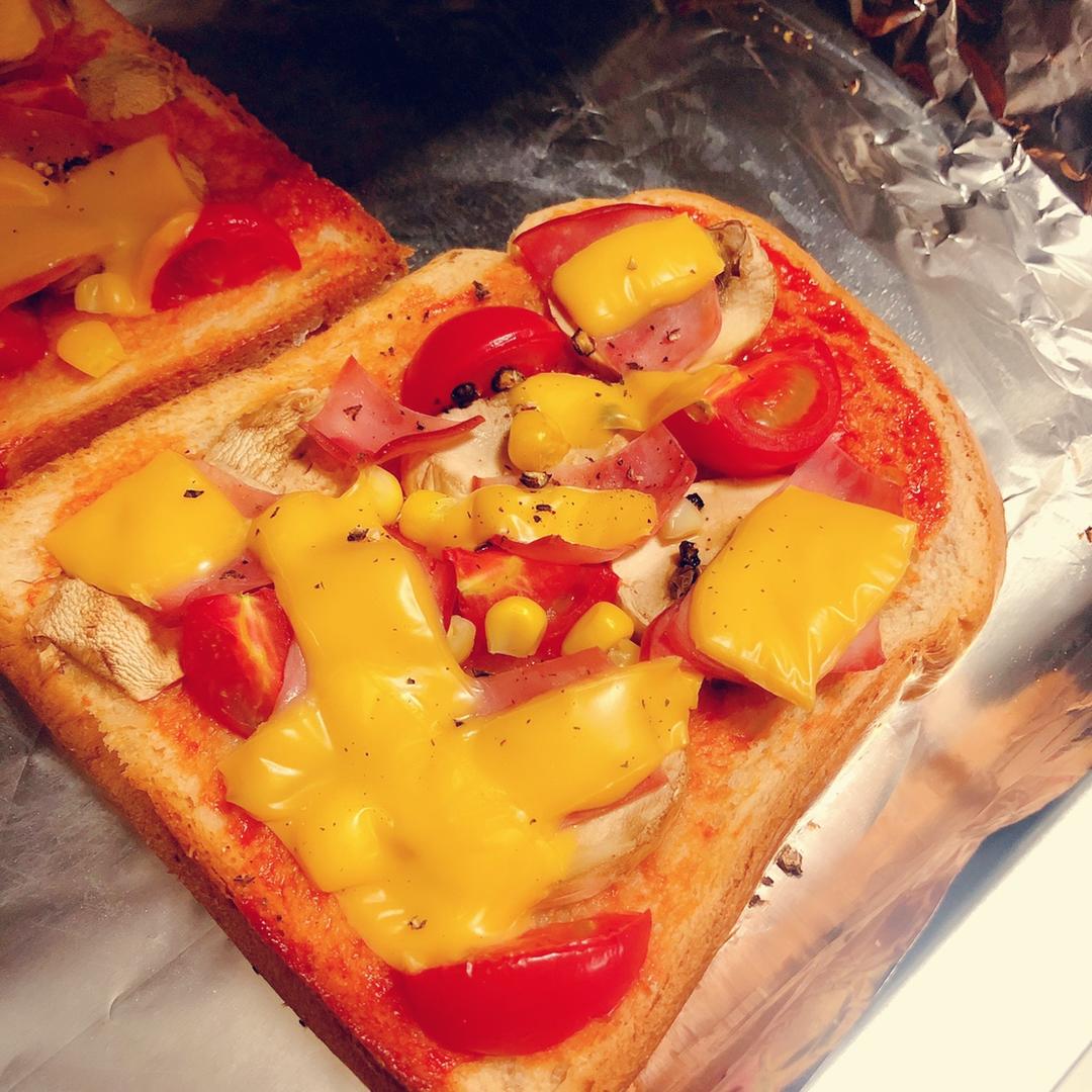 一人份吐司披萨【最好吃的披萨·快手营养早餐】