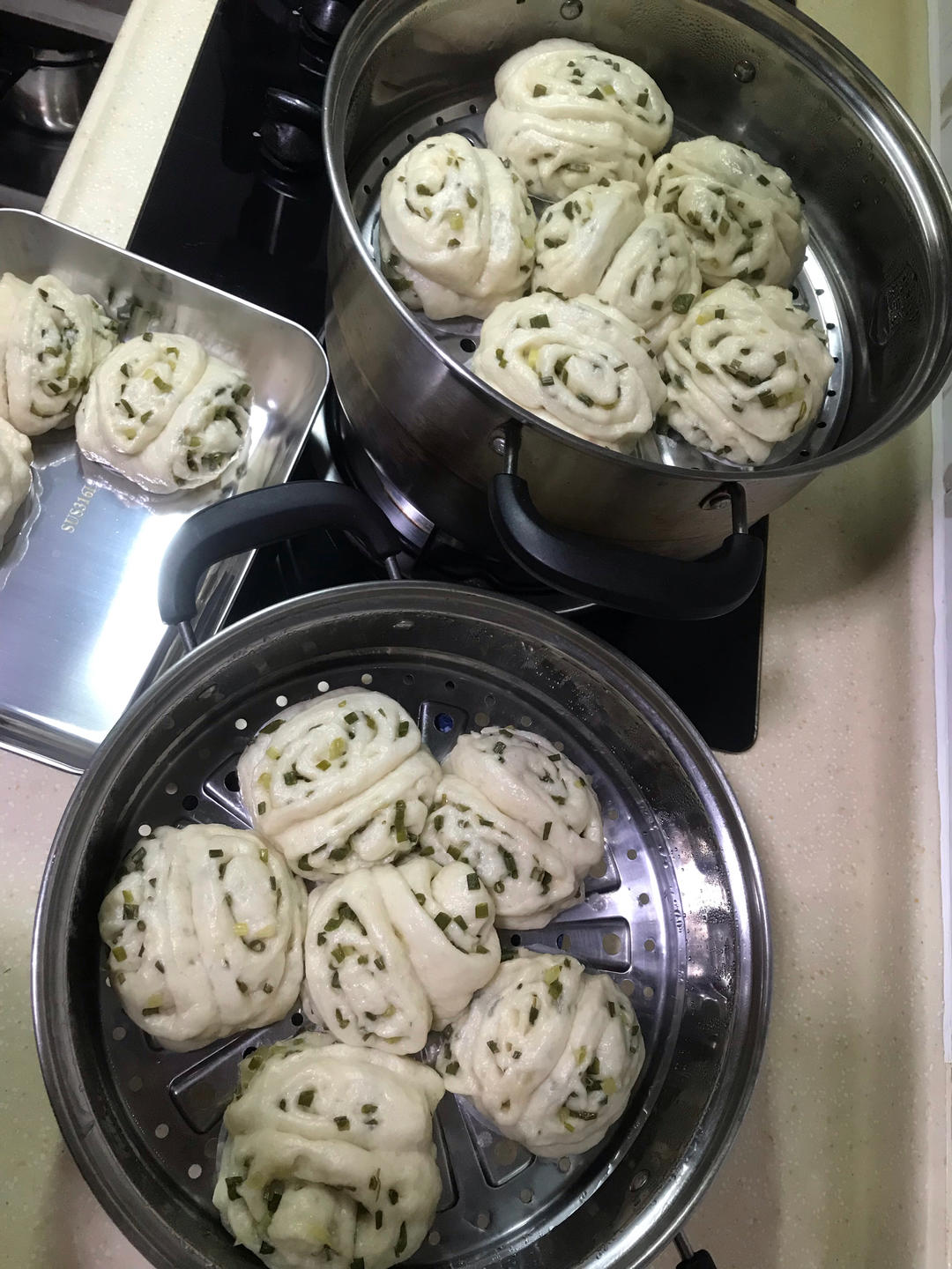 葱油花卷——还原妈妈的味道