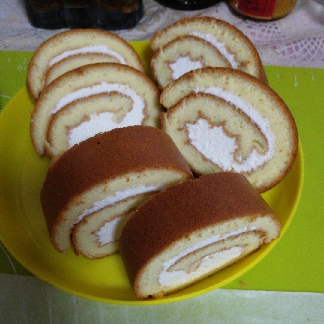 原味蛋糕卷(后蛋法)