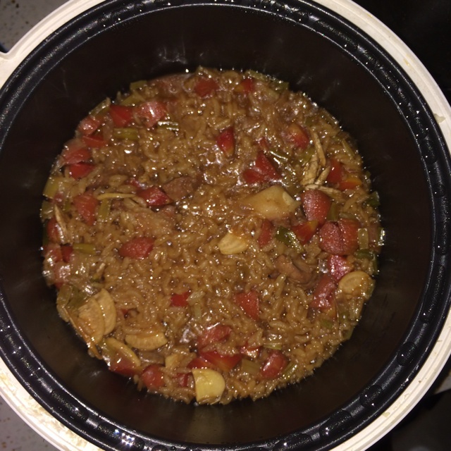 喷香排骨焖饭（爆好吃）