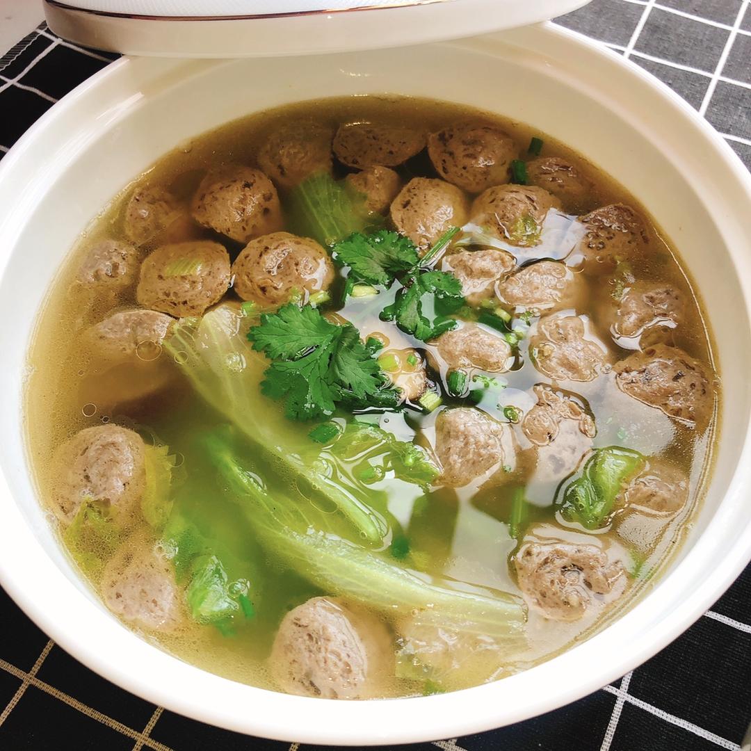 牛筋丸汤03的做法