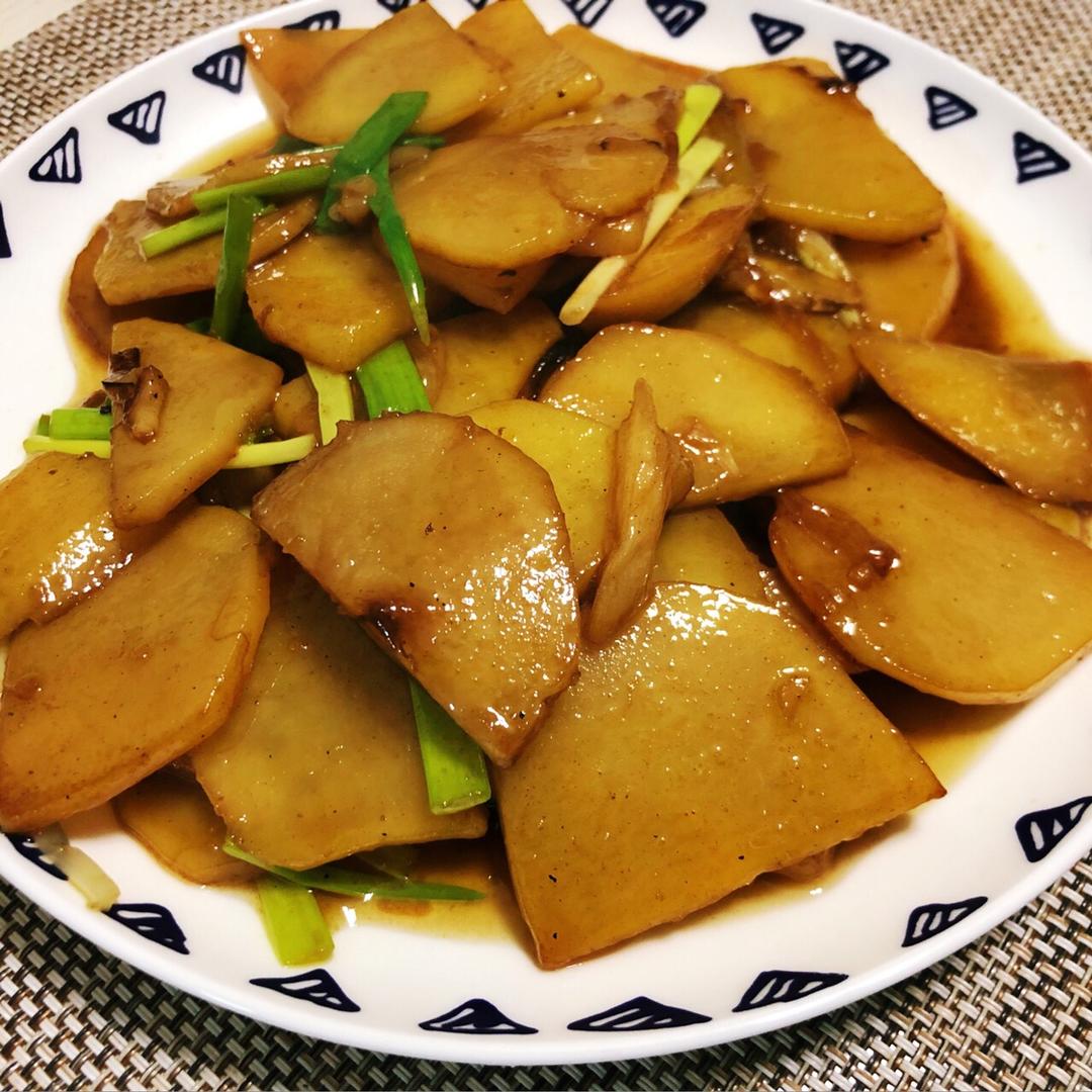 超好吃的香葱土豆片