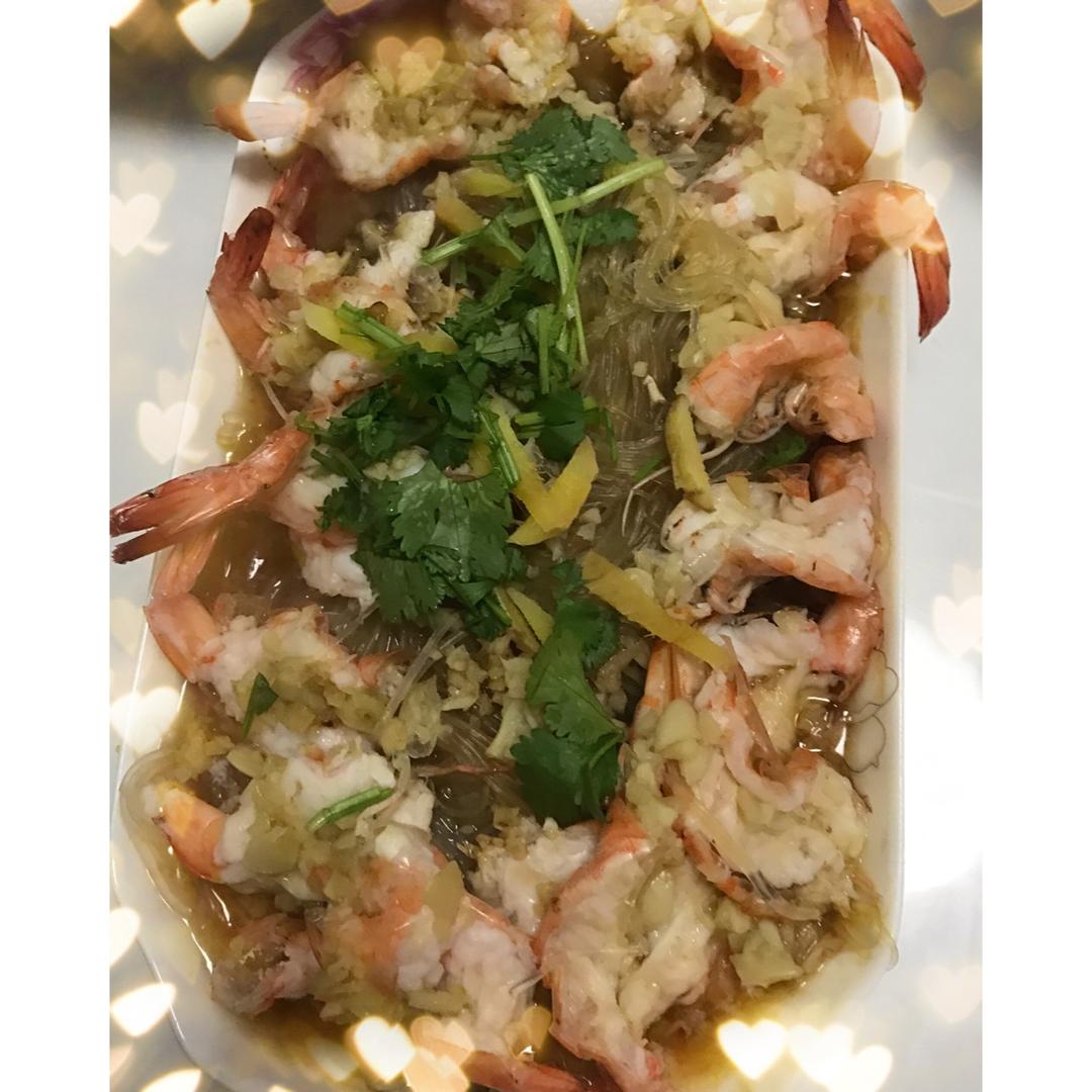 蒜蓉粉丝蒸大虾