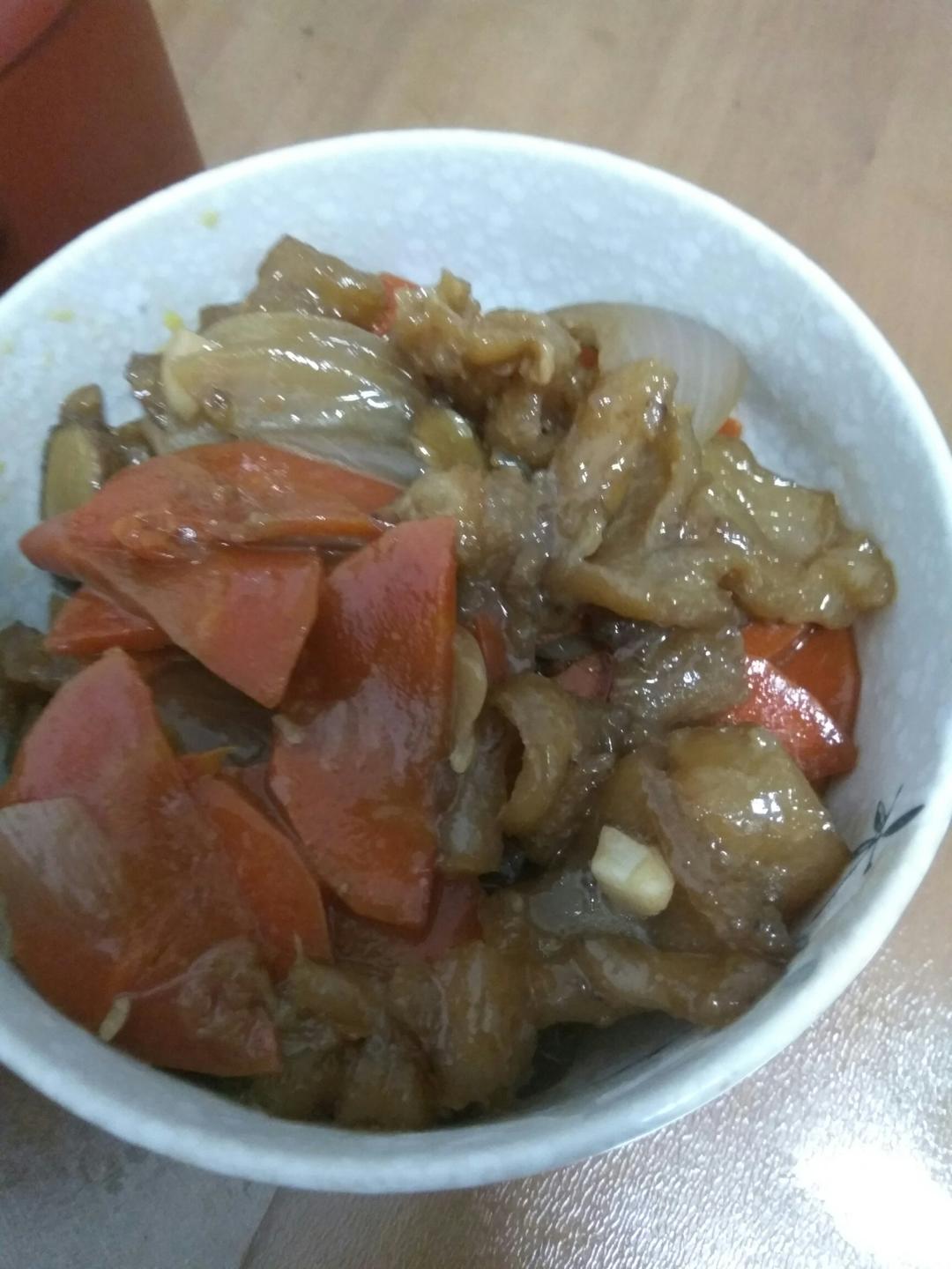 老丁的私房菜-红烩蹄筋