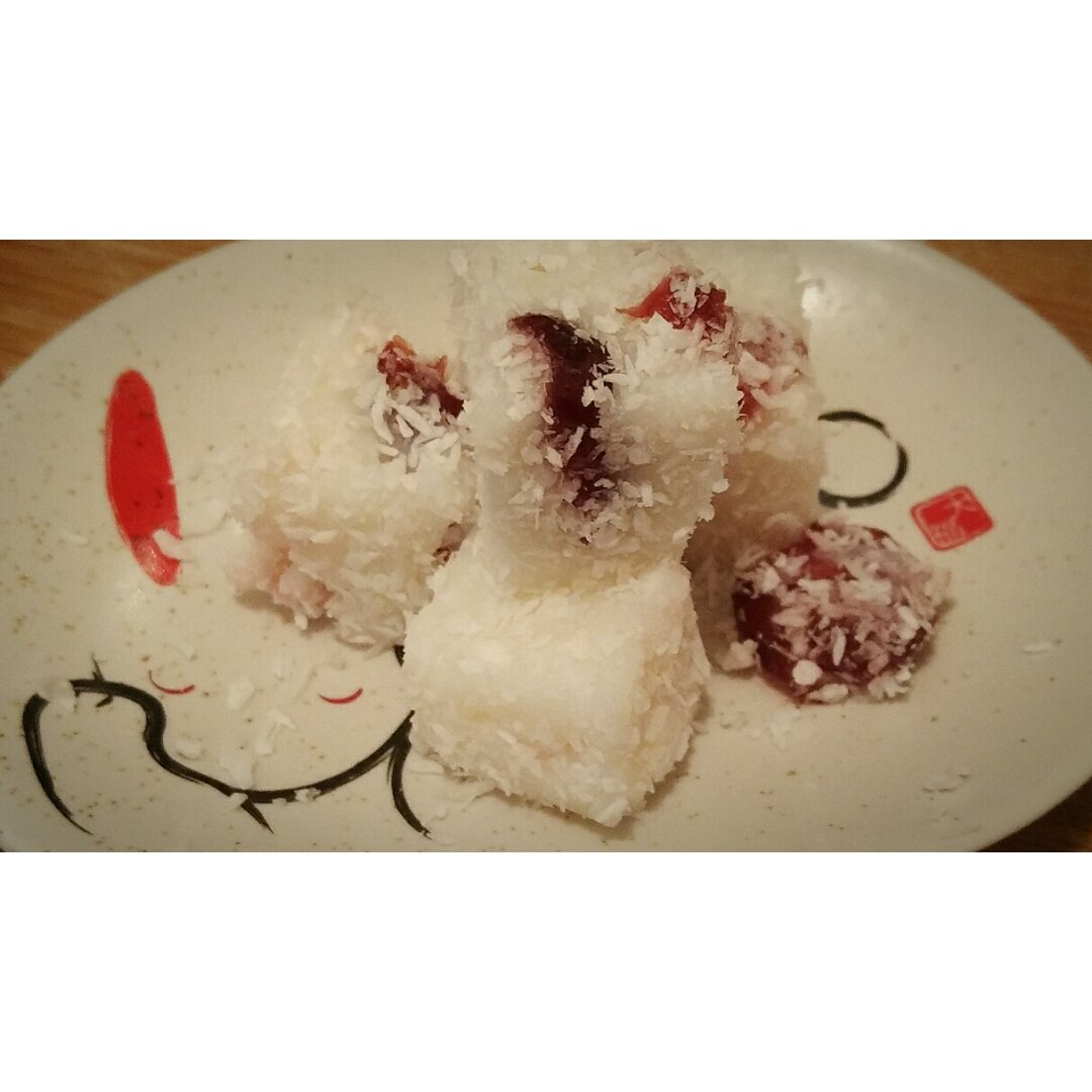 蔓越莓凉糕