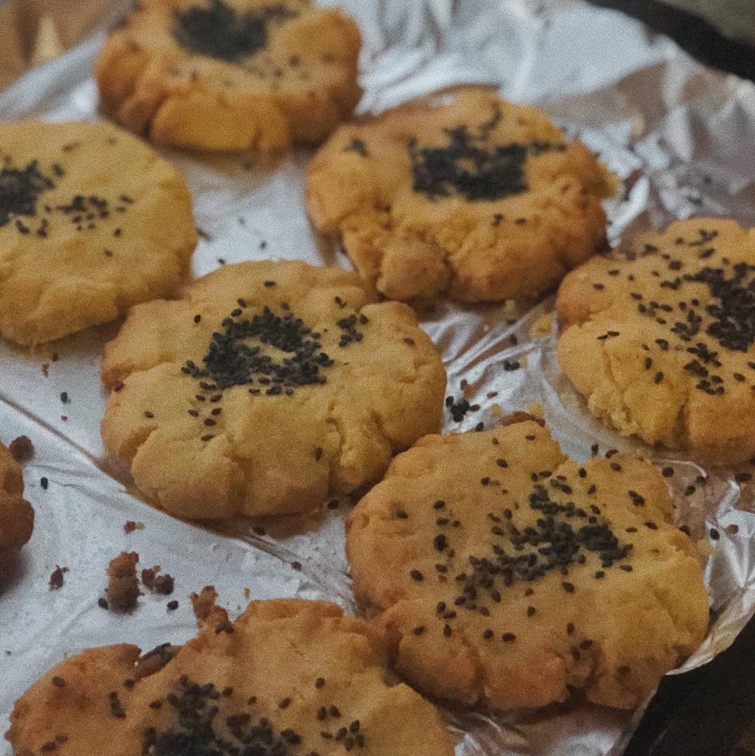 快手中式糕点桃酥                           （么的猪油🐷版本）