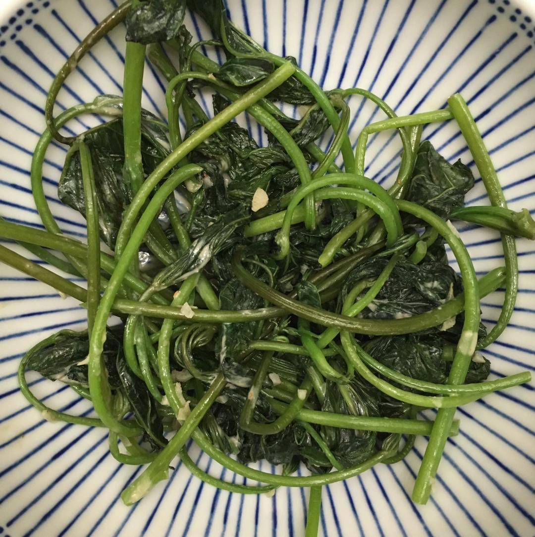 腐乳炒番薯叶