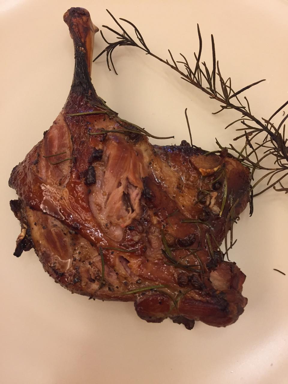 蜜汁烤鸭腿