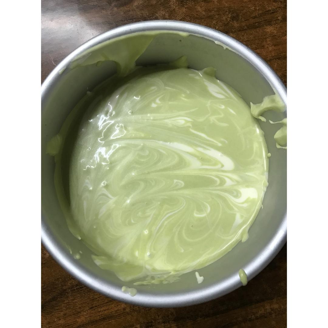 冷藏式抹茶大理石乳酪蛋糕