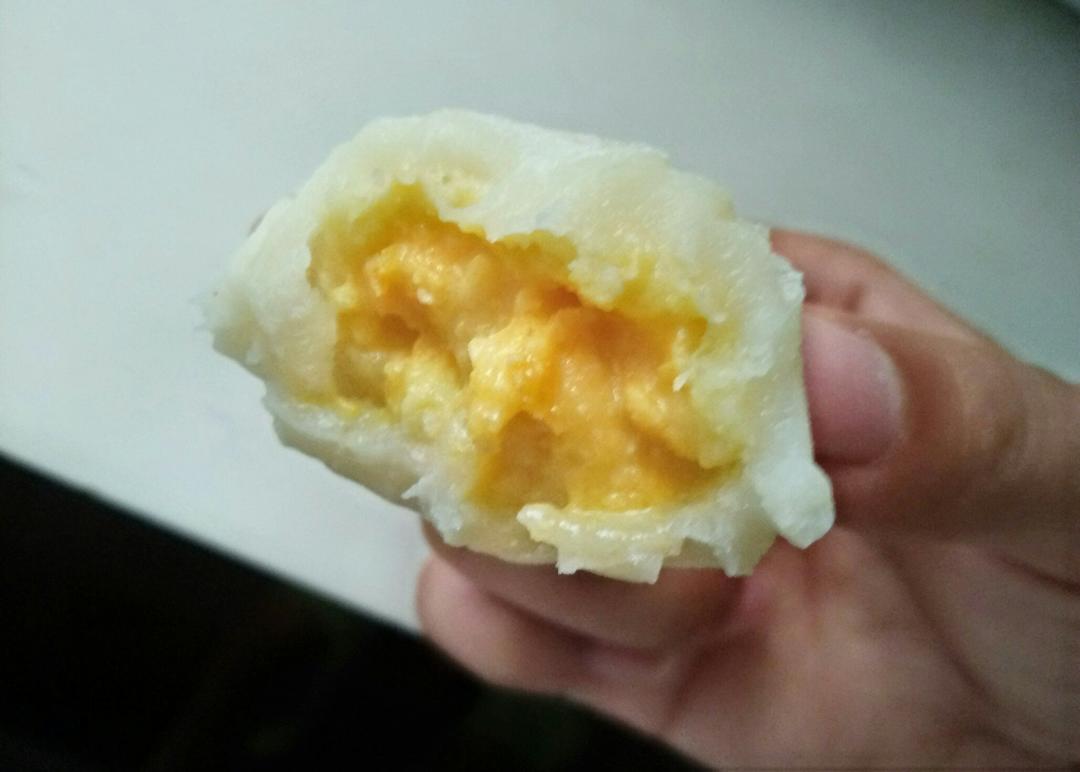 流心奶黄冰皮月饼（内有视频链接）