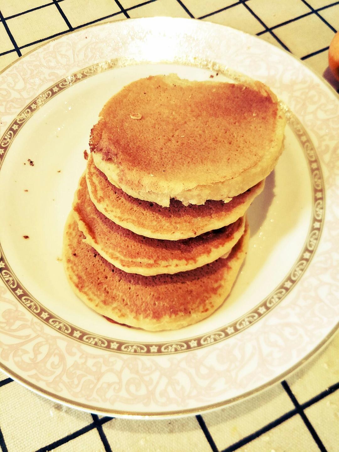 （婴幼儿版）无泡打粉苹果松饼（Pancake）