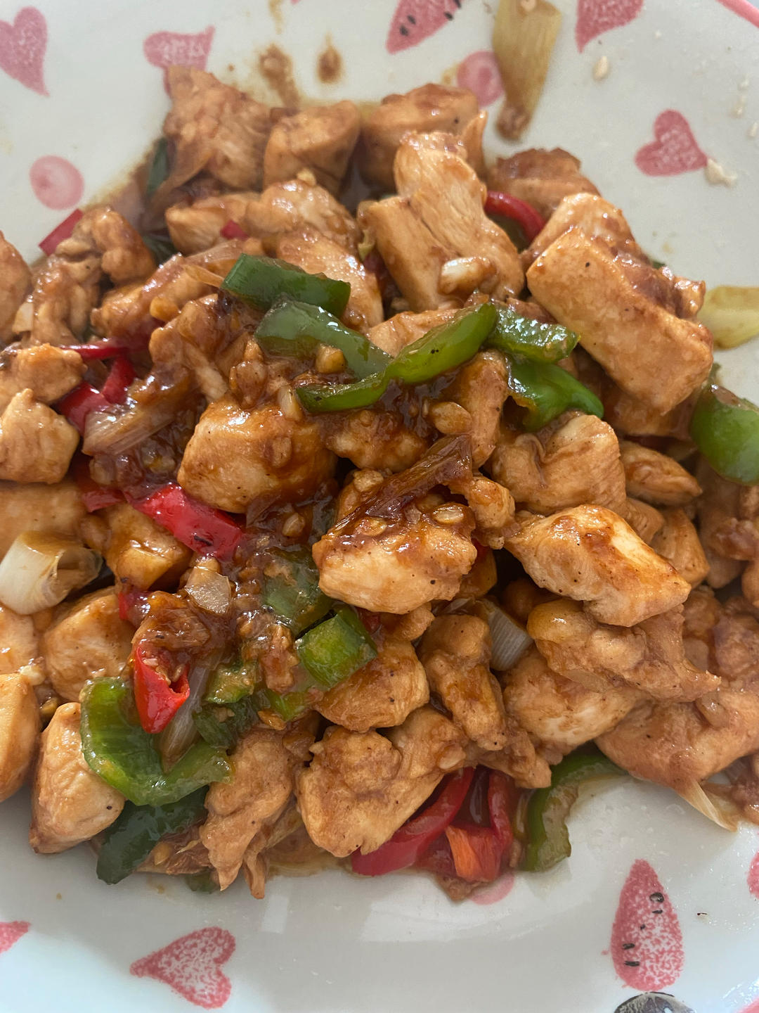 双椒鸡丁