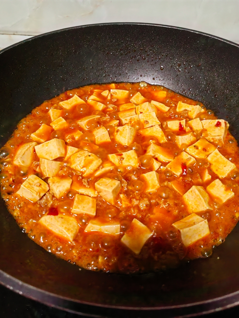 促进开胃的麻婆豆腐的做法 步骤10