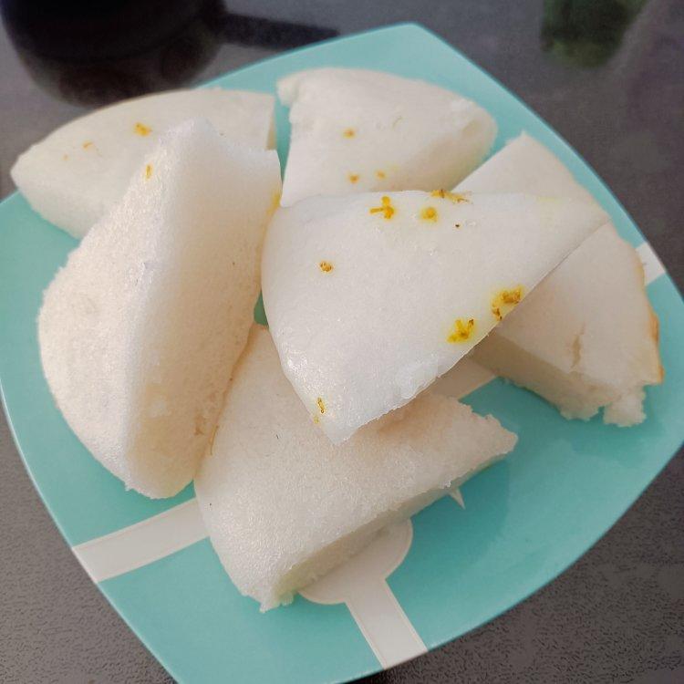 怂包女王做的大米糕