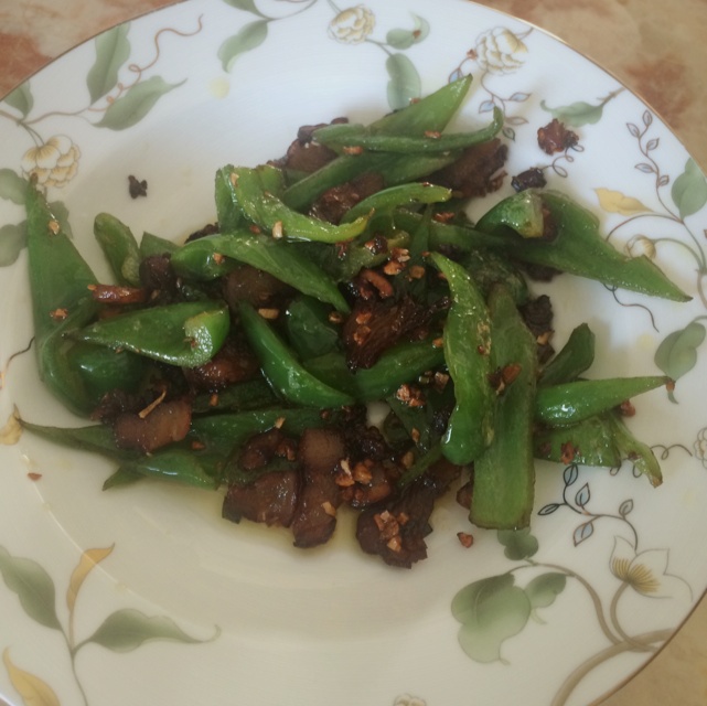 青椒腊肉
