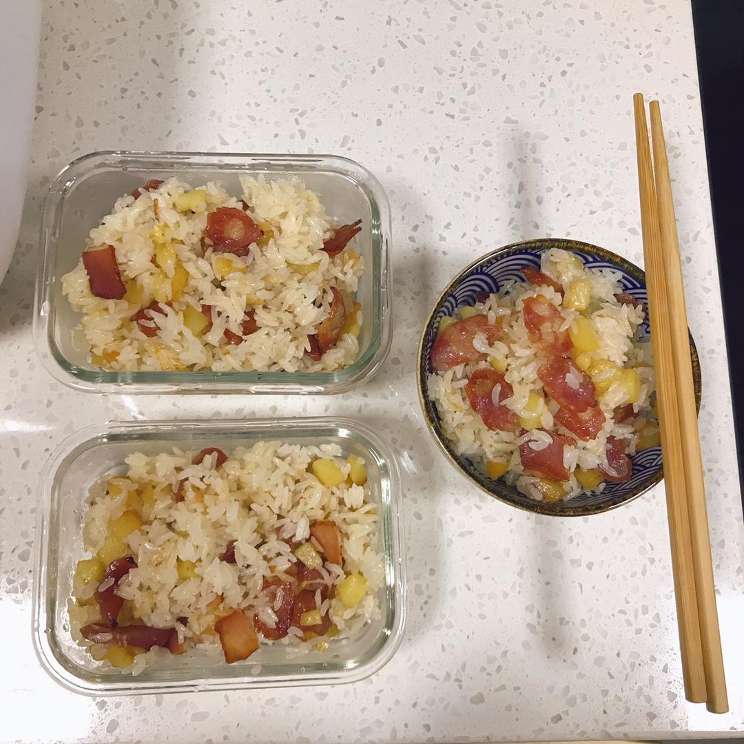 腊味土豆饭