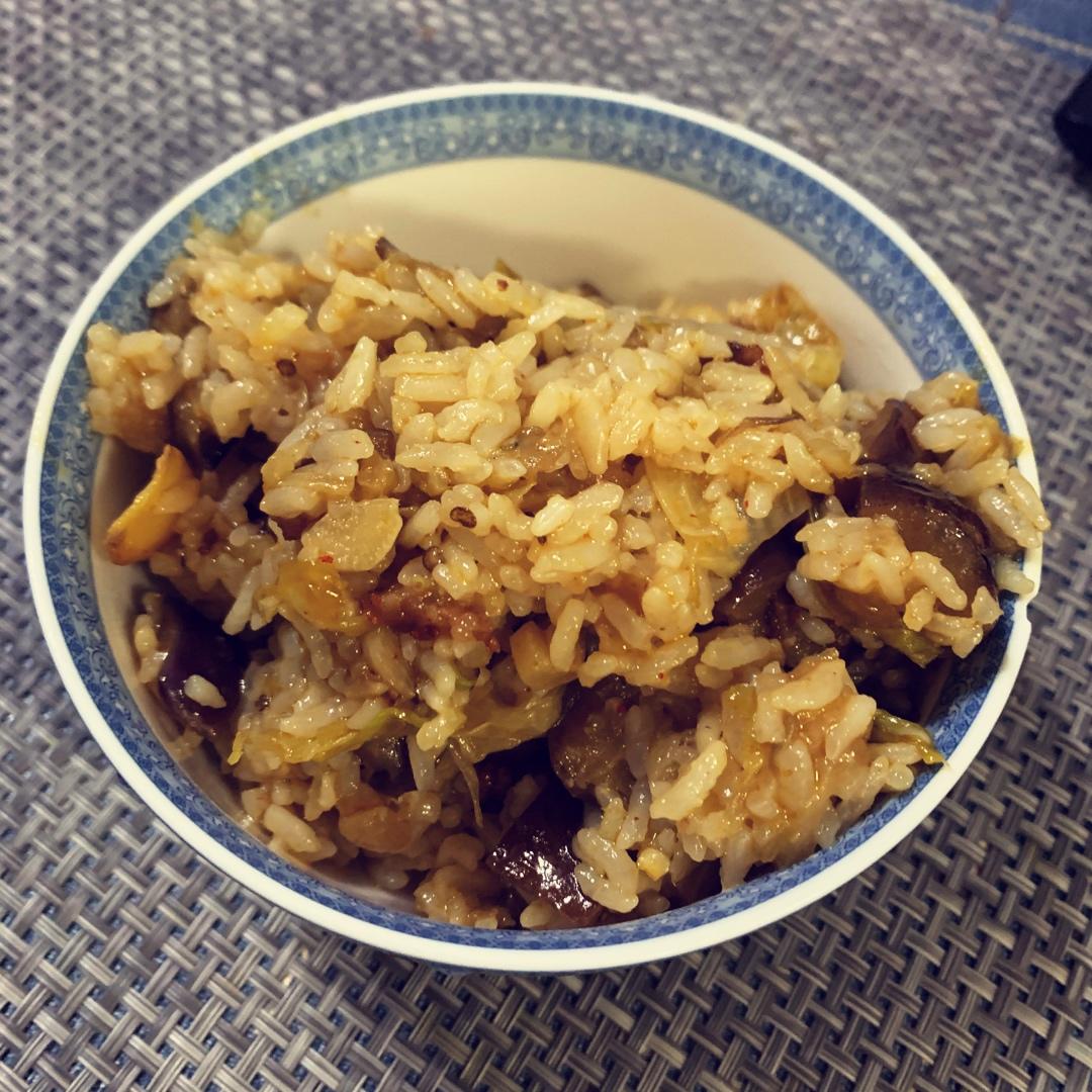 茄子炒饭
