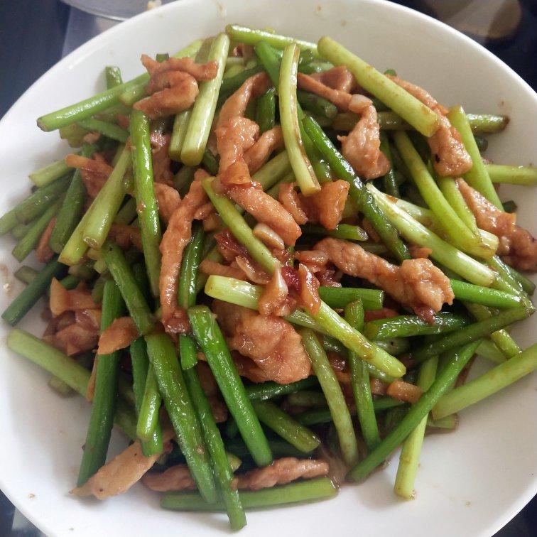 蒜薹炒肉