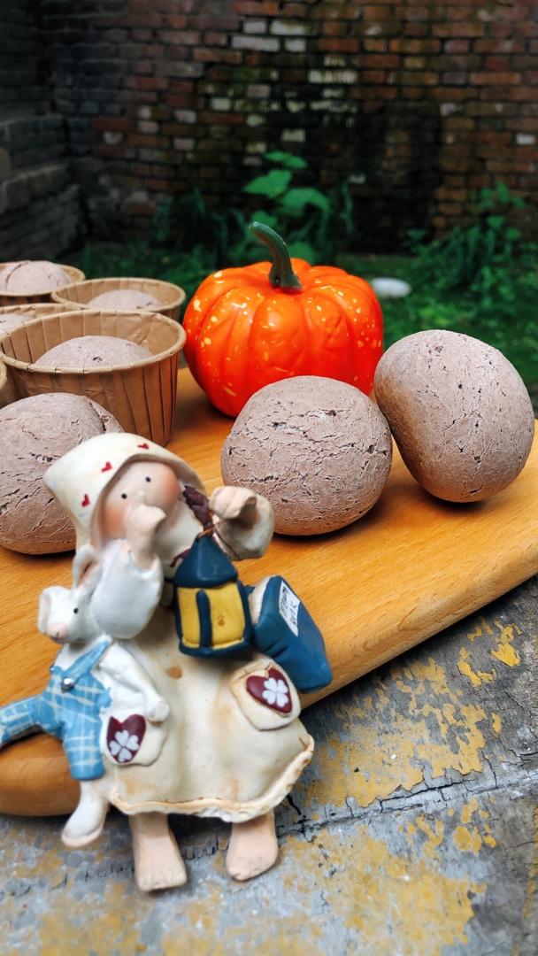 可可巧克力恐龙蛋（麻薯包）