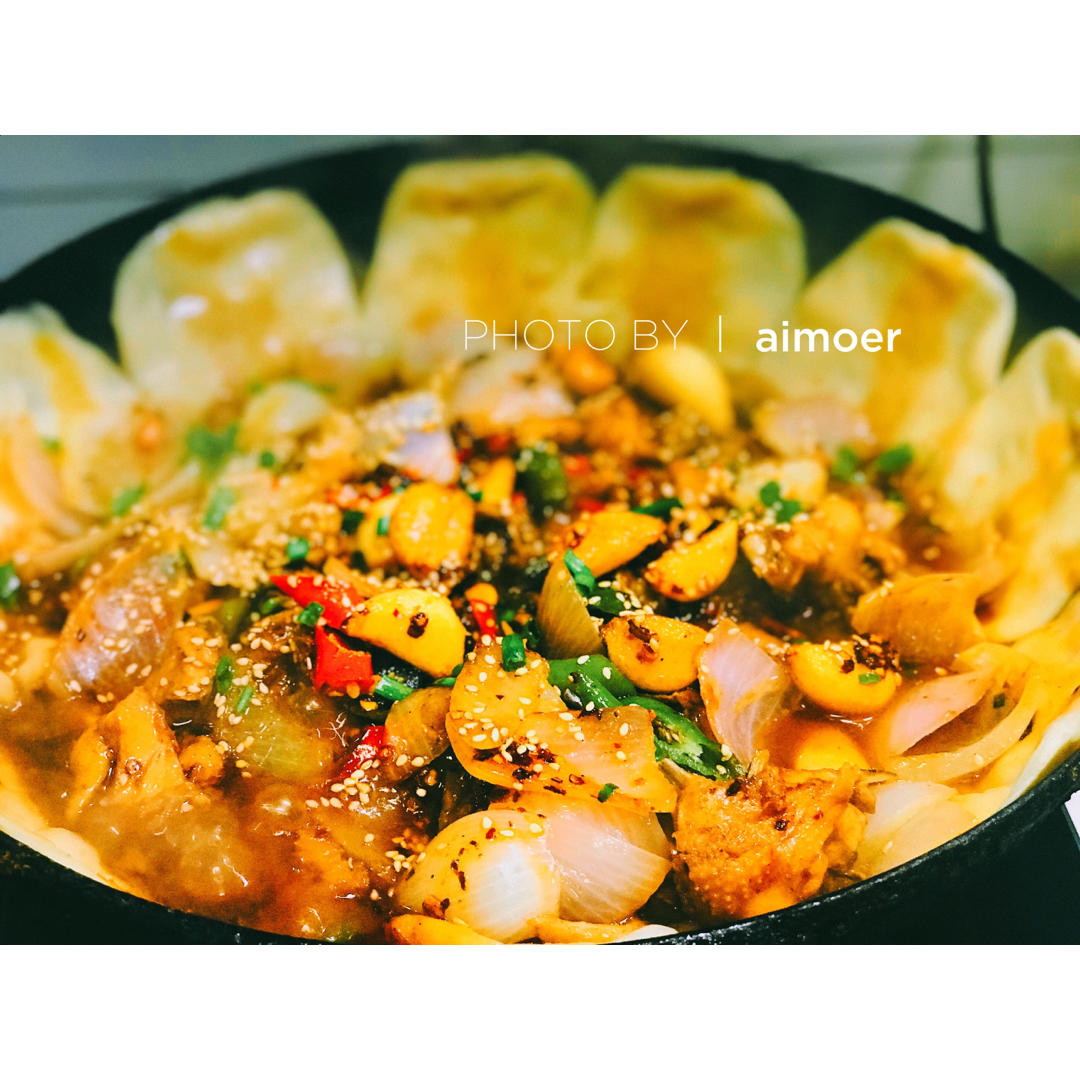 地锅鸡+自制红油【曼食慢语】