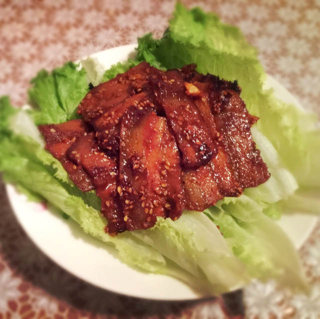 韩式 韩式烤五花肉 skye思恺做的韩式烤五花肉