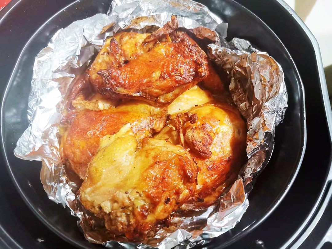 烤鸡「空气炸锅」