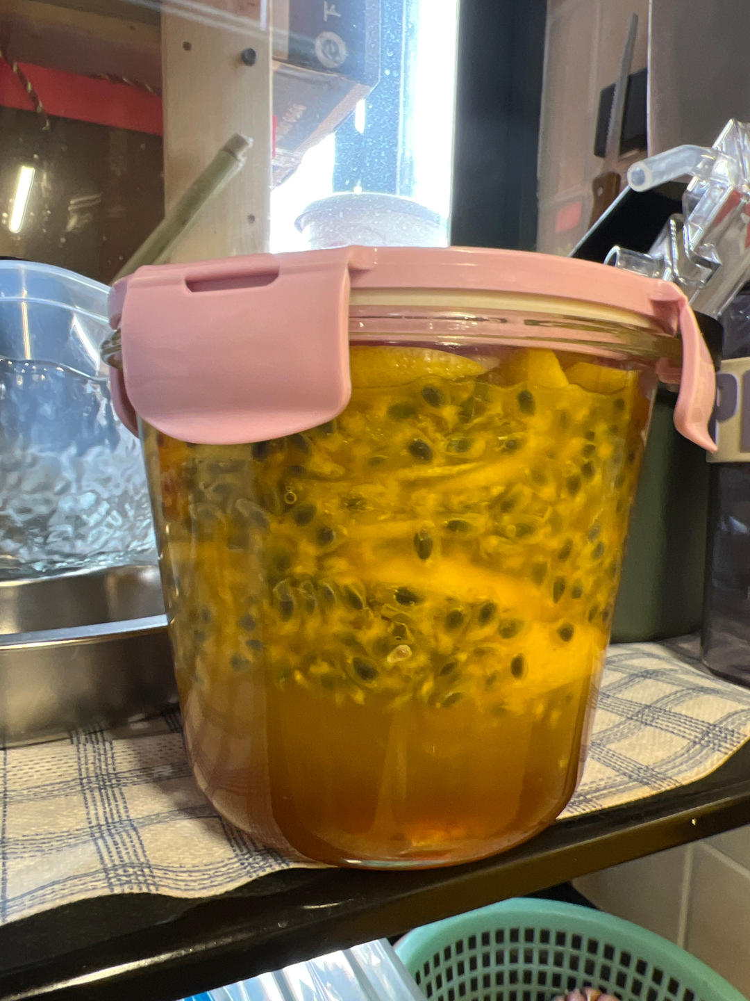 ㊙️手把手教你如何做百香果柠檬蜂蜜‼️