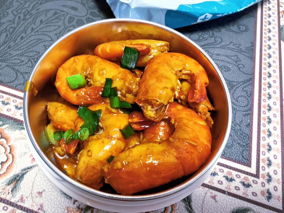 吮指蒜蓉啤酒罗氏虾